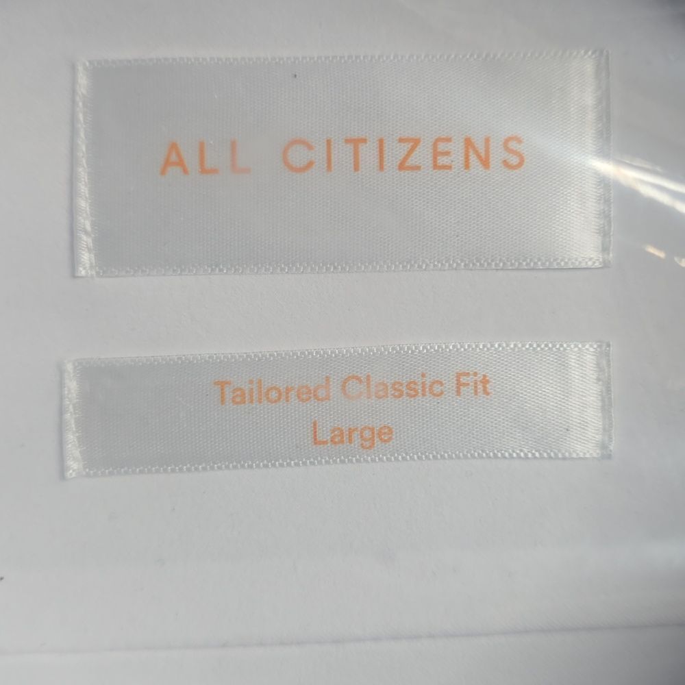 1459 NWT All Citizens Tailored Classic Fit Large Royal Flush - Picture 5 of 6